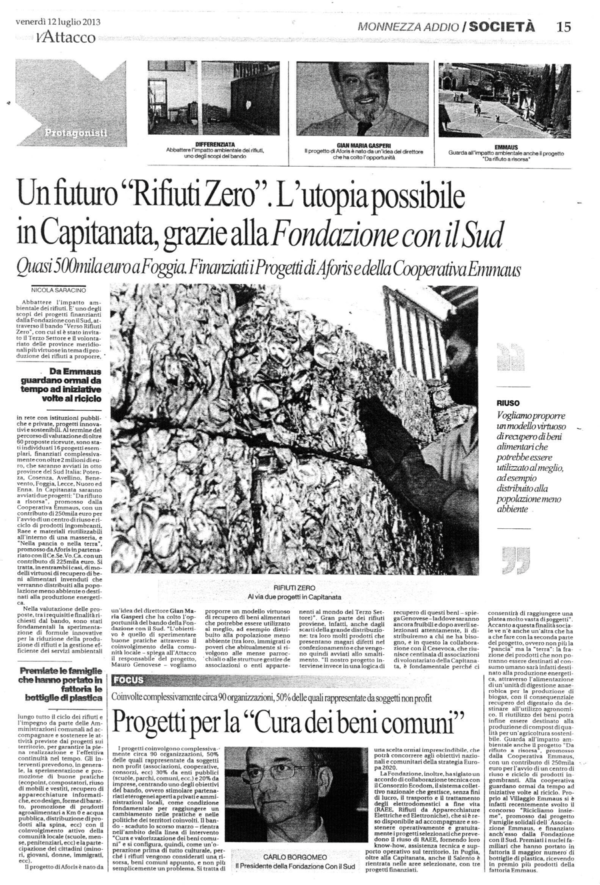 Un futuro “Rifiuti zero”